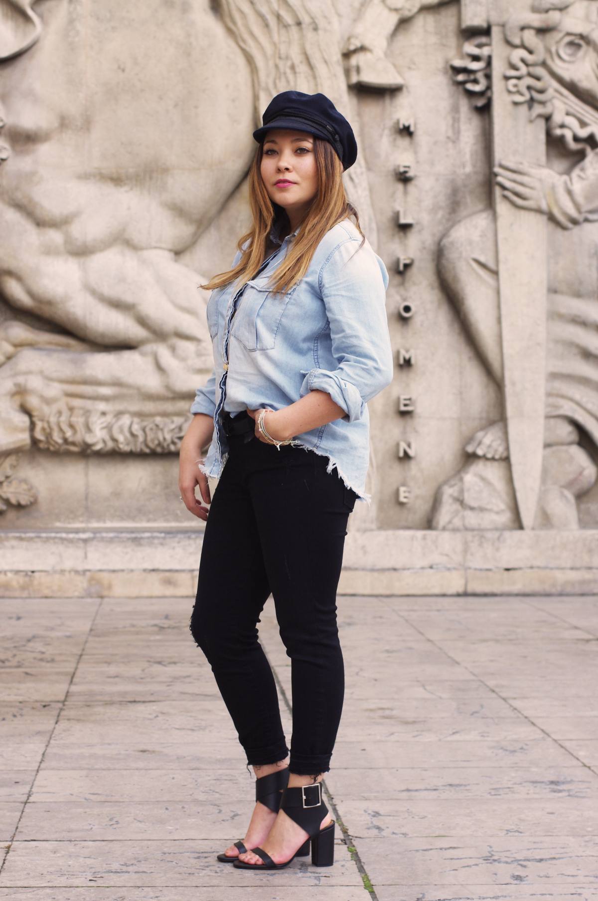 Jean & Navy look #2