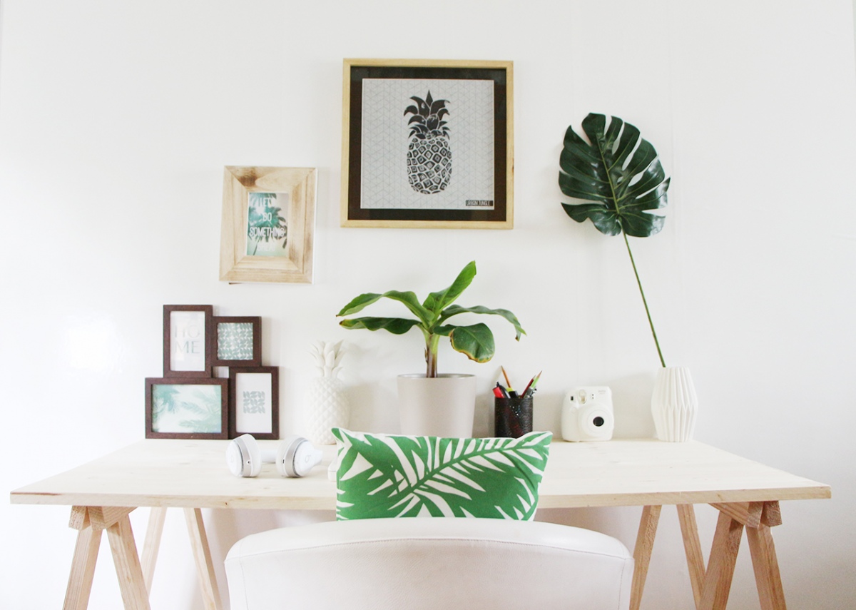 Un bureau tendance à faire soi-même !